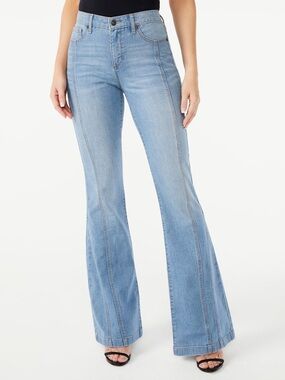 ISO Sofia Vergara Melisa Light Wash High Rise Flare Jeans size 4 or 2